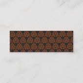 Carte De Visite Mini Membrane | (Dos)