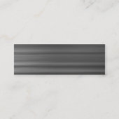 Carte De Visite Mini Métal brossé (Dos)