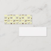 Carte De Visite Mini Mignonne face (Devant / Derrière)