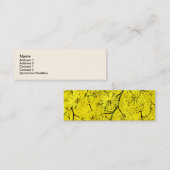 Carte De Visite Mini Mimosa (Devant / Derrière)