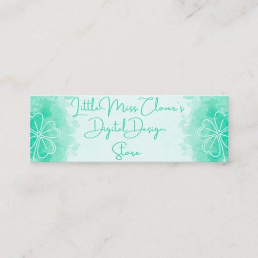 Carte De Visite Mini mine (Devant)