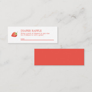 Carte De Visite Mini Mini carte de boîtier pour fraise à fraise 