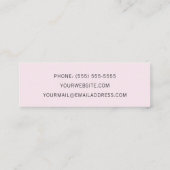 Carte De Visite Mini Mini-Carte de visite de colibri (Dos)