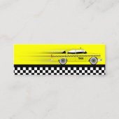 Carte De Visite Mini mini-carte de visite taxi (Devant)
