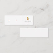 Carte De Visite Mini Mini carte Stud avec trous (Devant / Derrière)