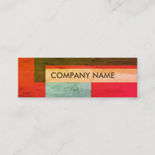 Carte De Visite Mini Mini en pierre naturel AVANT JÉSUS CHRIST, rouge