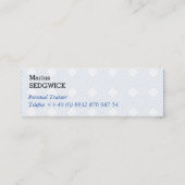 Carte De Visite Mini Mini Visitenkarten (Dos)