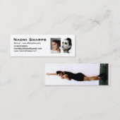 Carte De Visite Mini Mlle (Devant / Derrière)