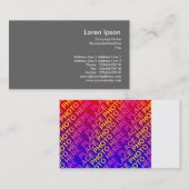 Carte De Visite Mini Modèle Photocard (Devant / Derrière)