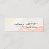 Carte De Visite Mini Modern House Cleaning Maid Service Housekeeping (Dos)