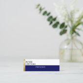 Carte De Visite Mini moderne (Debout devant)