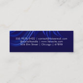 Carte de visite mini moderne avec QR Code (Dos)
