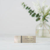 Carte De Visite Mini Moderne Design Professionnel Géométrique, Gratuit (Debout devant)