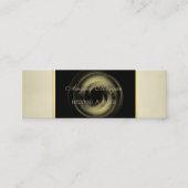 Carte De Visite Mini Moderne professionnel élégant (Devant)