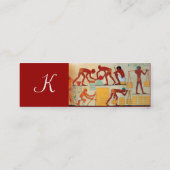 CARTE DE VISITE MINI MONOGRAMME DE CONSTRUCTION ARCHITECTURALE (Dos)