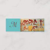 CARTE DE VISITE MINI MONOGRAMME DE CONSTRUCTION ARCHITECTURALE (Dos)