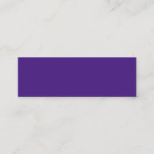 Carte de visite Mini Monster Purple (Devant)