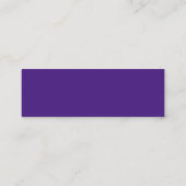 Carte de visite Mini Monster Purple (Dos)