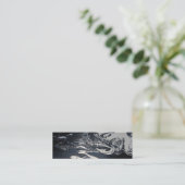 Carte De Visite Mini "Monstre du surf" (Debout devant)