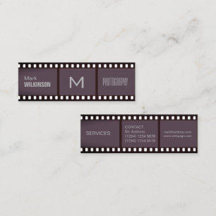 Carte De Visite Mini Morceau de couverture professionnelle de bande