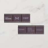 Carte De Visite Mini Morceau de couverture professionnelle de bande (Devant / Derrière)