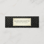 Carte De Visite Mini Motif chic (Devant)