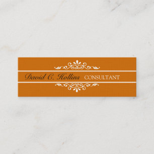 Carte De Visite Mini MOTIF fleuri élégant Luxe somptueux fleuri