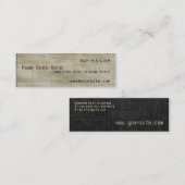 Carte De Visite Mini Motifs (Devant / Derrière)