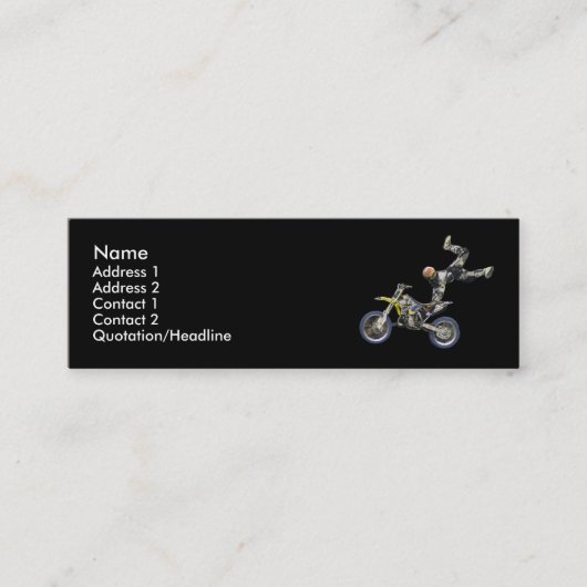Carte De Visite Mini moto i aussi (Devant)