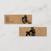 Carte De Visite Mini Moto-Psychopathe (Devant / Derrière)