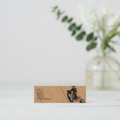 Carte De Visite Mini Moto-Psychopathe (Debout devant)