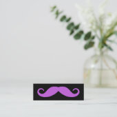 Carte De Visite Mini Moustache orchidée moyenne (Debout devant)