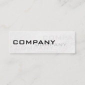 Carte De Visite Mini Multiples / Texture blanche (Devant)