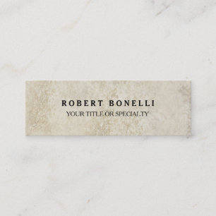 Carte De Visite Mini Mur de pierre unique professionnel mince