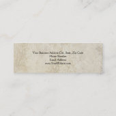 Carte De Visite Mini Mur de pierre unique professionnel mince (Dos)