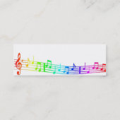 Carte De Visite Mini Musical (Dos)