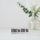 Carte De Visite Mini musique maigre (Debout devant)