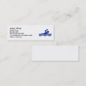 Carte De Visite Mini Natation (Devant / Derrière)