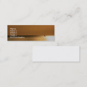 Carte De Visite Mini Navigation loin (Devant / Derrière)