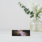 Carte De Visite Mini Nébuleuse de papillon/insecte (télescope de (Debout devant)