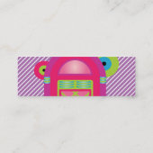 Carte De Visite Mini Neon Jukebox (Dos)