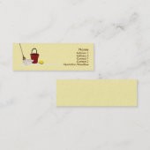 Carte De Visite Mini Nettoyage - maigre (Devant / Derrière)