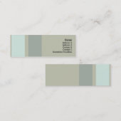 Carte De Visite Mini Neutralité - maigre (Devant / Derrière)