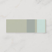 Carte De Visite Mini Neutralité - maigre (Dos)