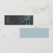 Carte De Visite Mini No. 0007 de remous (Devant / Derrière)