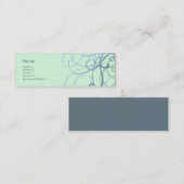 Carte De Visite Mini No. 0023 de remous (Devant / Derrière)