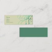 Carte De Visite Mini No. 0027 de remous (Devant / Derrière)