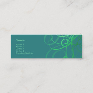 Carte De Visite Mini No. 0033 de remous