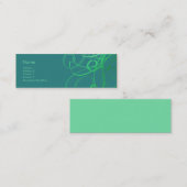 Carte De Visite Mini No. 0033 de remous (Devant / Derrière)