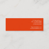 Carte De Visite Mini Nongles (Dos)